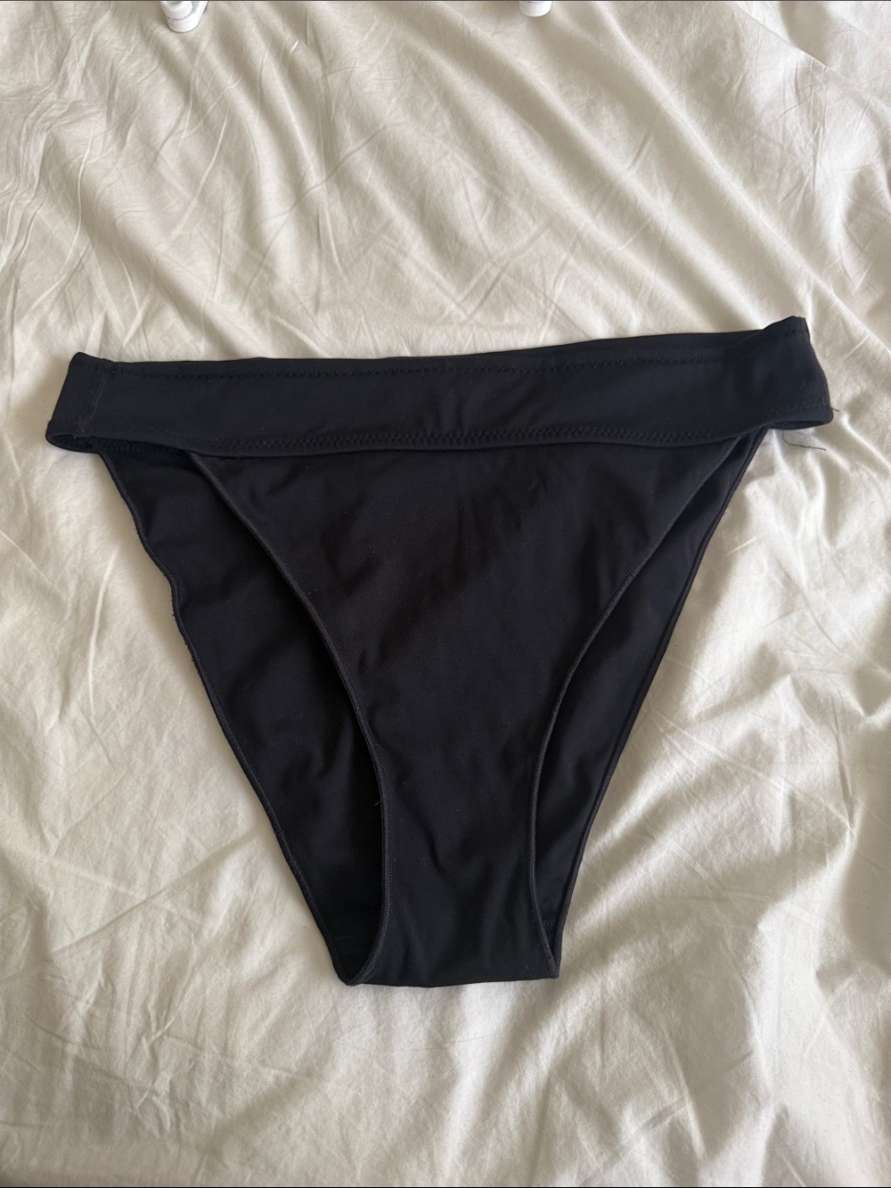 It’s Now Cool high waist Black Bikini Bottom